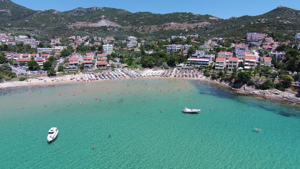 Porto Palio Beach Hotel Palaiontsiflikion Exterior photo